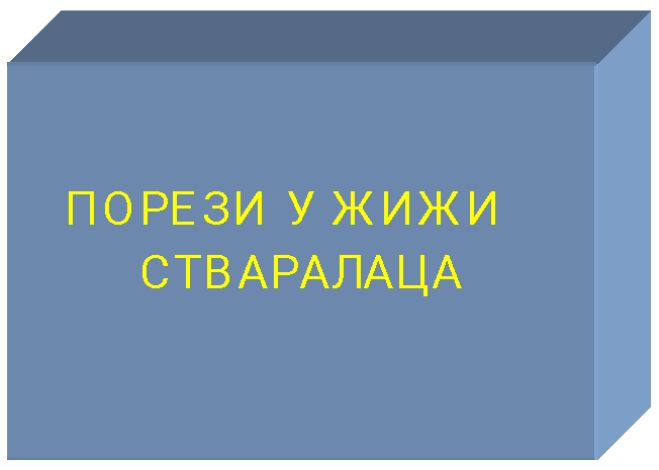 Порези у жижи стваралаца